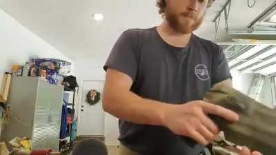 Alway clear your firearms before storing them kings❤️