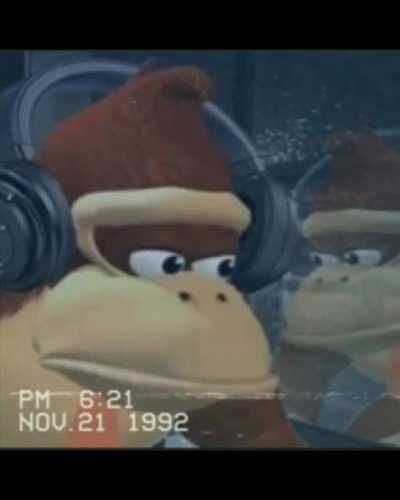 Sad monke kong