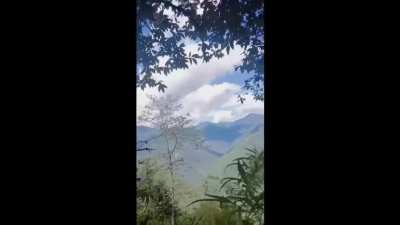 Kachin Independence Army and allied PDF forces (rebels) capture a pro-junta militia camp in Kawnglanghpu Township, Myanmar (Burma; music from source; Oct 29)