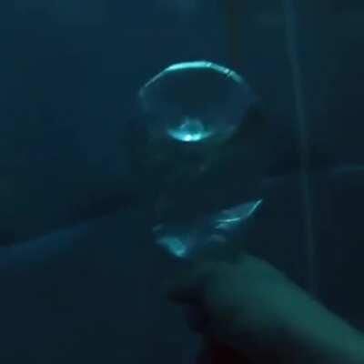 Pressure change during diving