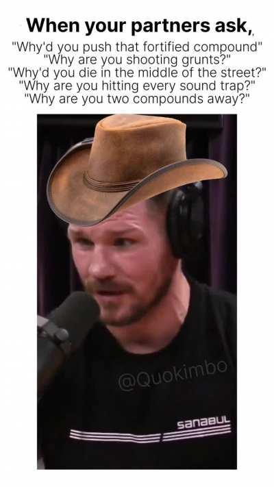 So what if I am, I don't you a playstyle...