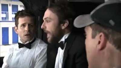 One of the best scenes from the show. The way Byron delivers his lines and Charlie almost breaking down laughing, lol