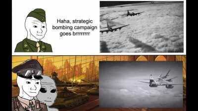 Hans trust me, the space death ray is more important to invest resources in than an effective Airforce