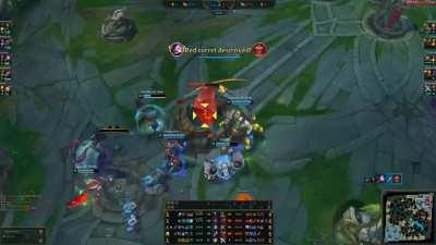 Ever seen a single herald take 5 turrets, 1 inhib and 1 nexus in a single go?