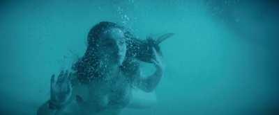 see-through under water