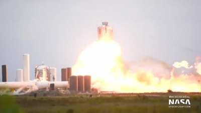 How NOT to test a reusable upper stage rocket