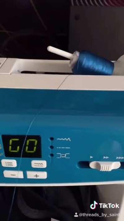 Blond embroidery project!