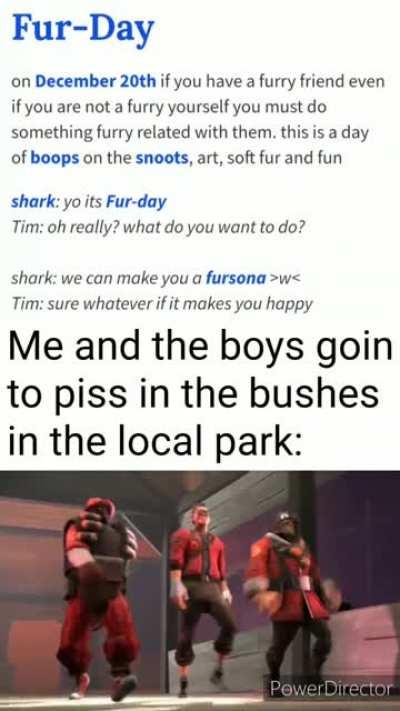 How to properly celebrate furday