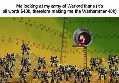 Yes, there are 20 Warlord Titans in this GIF