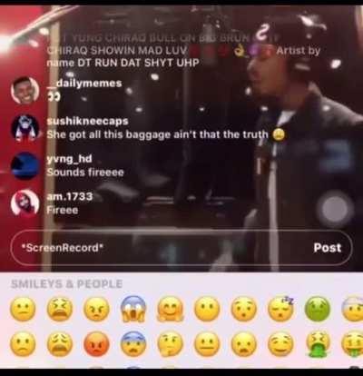 Damn why he goin in like that? 💔😔