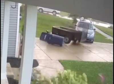 It is bit windy today