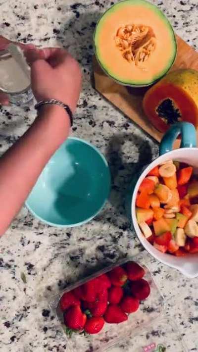 Colombian fruit salad (my version lol)