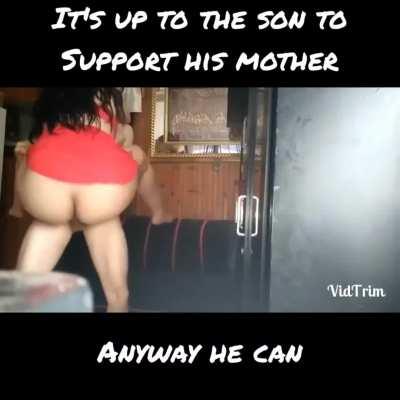 Supporting Mom