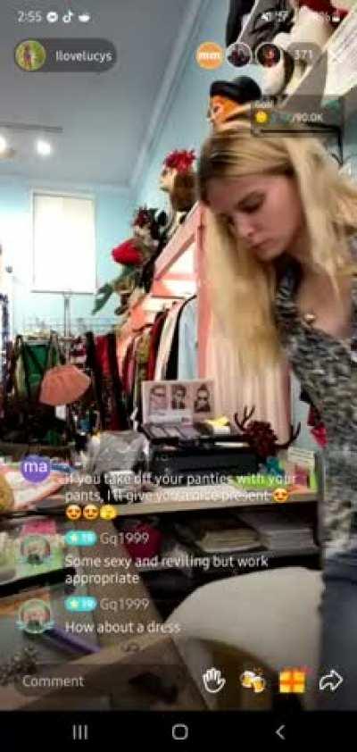 Wardrobe malfunction