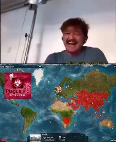 Plague Inc days man ⚠️