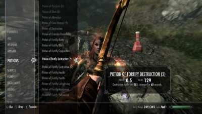 [Skyrim] Wasn't expecting that.