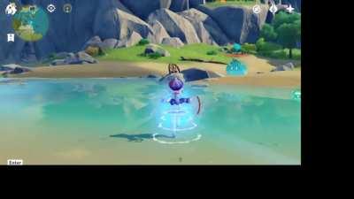 Meteor: No! Don't go Qiqi! Stay and play more!