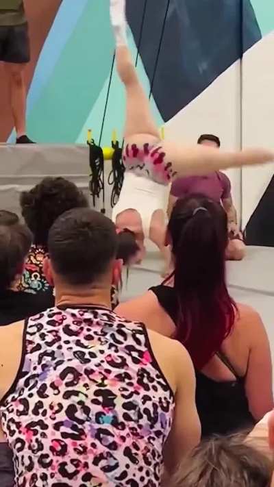 To win a handstand competition