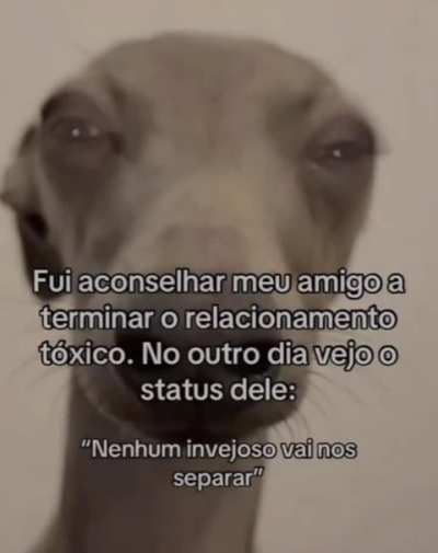 Me trocou por mulher