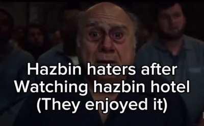 One must imagine a hazbin hater happy