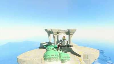 I spent 30 minutes trying to go to the highest point of the game. Finally succ-AAAHHHHHHH!!