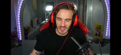 Pewds listening to the boys