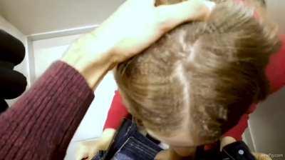 Quick Blowjob With Cum In Mouth In Changing Room