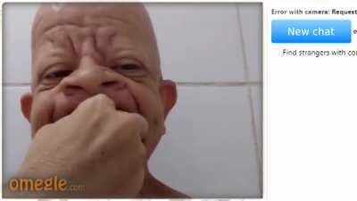 Bruce hops on Omegle