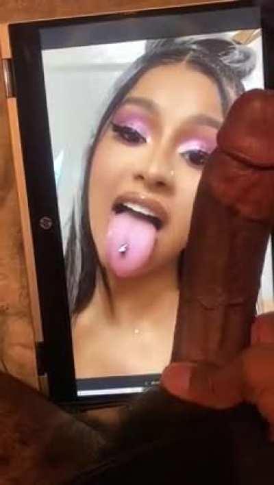Cardi B Cock Tribute