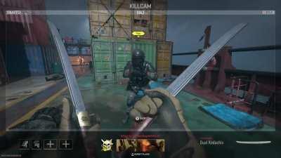 New Battle Pass Katanas have farther melee range than knife