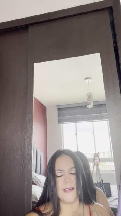 Come lay down here, I'll give you a nice bounce on your face!