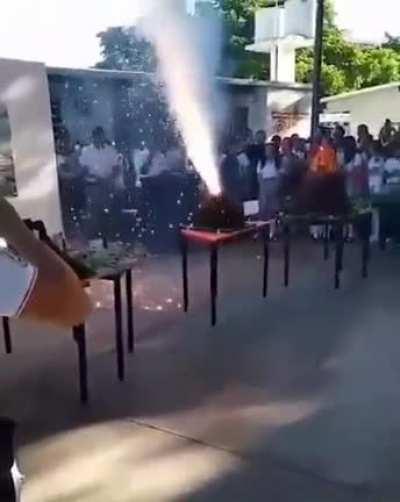 A down-scaled volcano is still a volcano