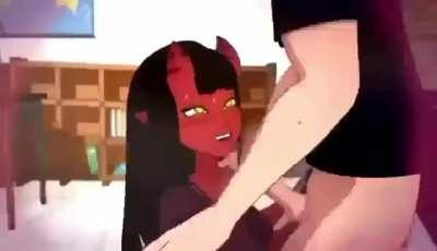 this little devil is on fire