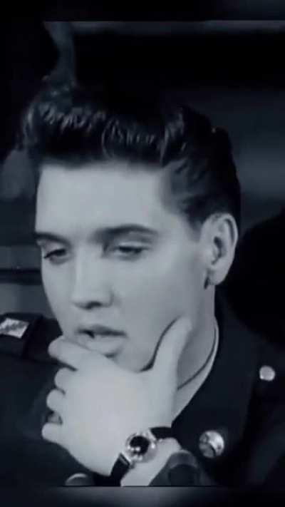 Elvis Presley being asked 