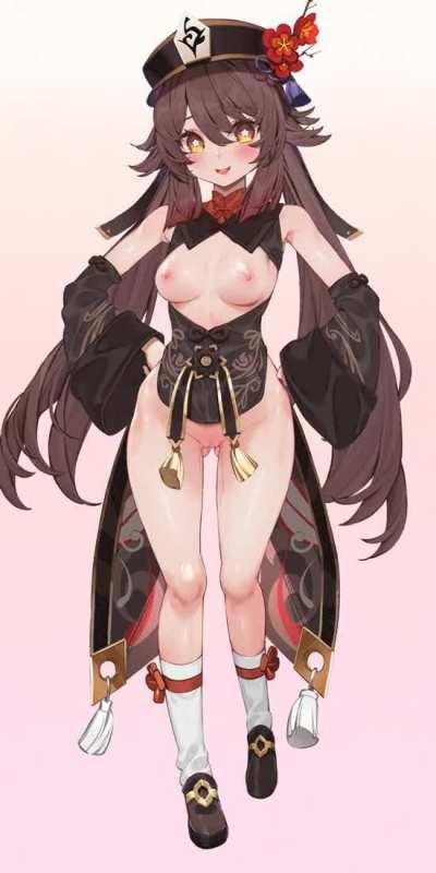 HuTao Summer Suit Animation