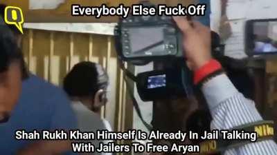 King Khan doesn't need help from Avengers,Presidents or lauda de lassans !!!