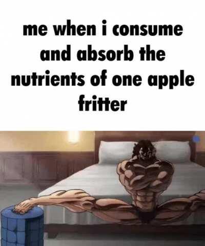 Where the fuck is my Apple fritter????