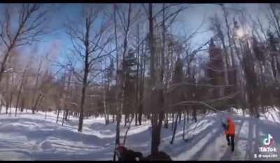 When hunting, never leave home without a sidearm!