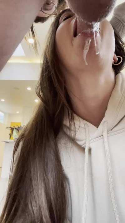 Gag spit is the best spit