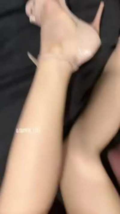 Lick the dirt of those heels while i get pounded by a real man