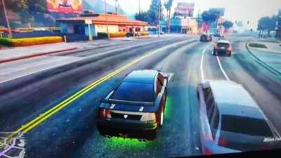 Getting ran over with ur own car should be a trophy