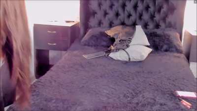 Huge strong Colombian woman.