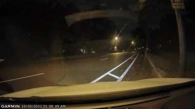 Drove too fast in the rain, lesson learned