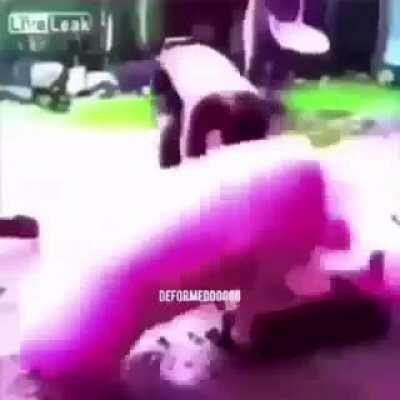 Hey! I’m peppa pig. And this is my little brother george