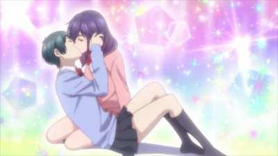 Serinuma Kae, 17 years old. Her First Kiss is With A Handsome Girl. [Kiss Him, Not Me]