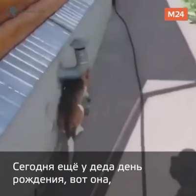 Скоро курить начнёт!