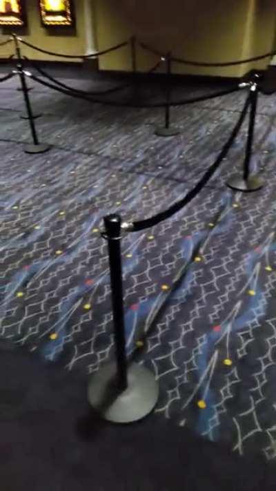 Liminal space in a Michigan cinema