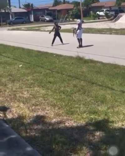 My homeboy stole a car and got his ass whooped by a random grown man 🤣