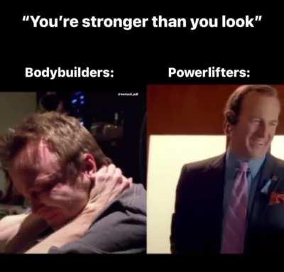 (@barbell.pdf) That was the most spirit crushing compliment someone has ever given me