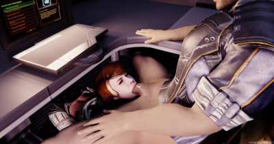 Kelly shows Shepard a special role she can perform for him (SavageCabbage)